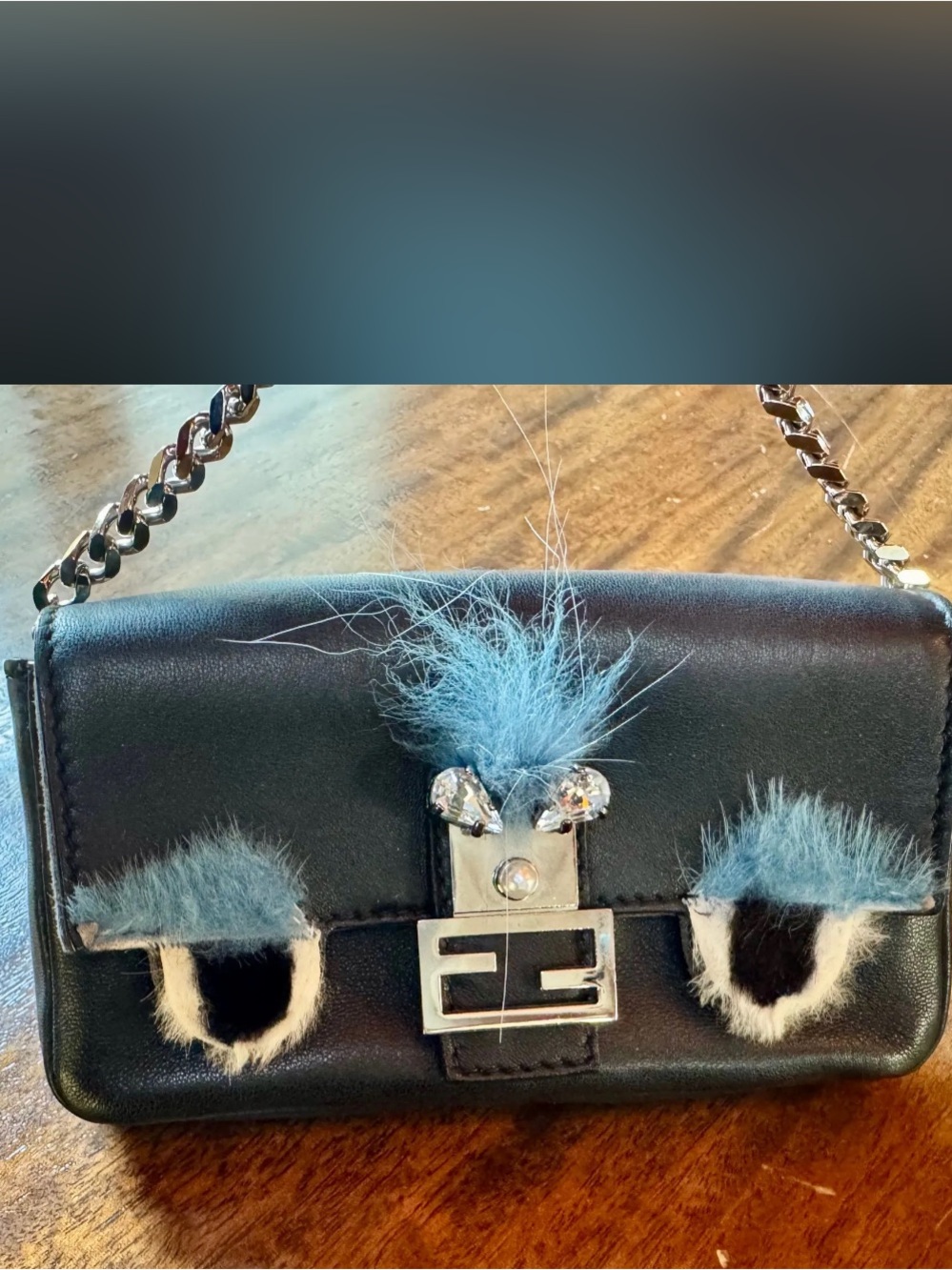 Fendi Bag Bugs Nano Baguette Monster Eyes